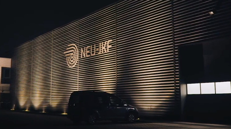 oświetlenie LED budynku